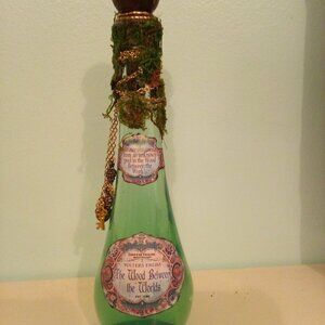 Potion Bottle Decor, Narnia themed, Wood Between the Worlds